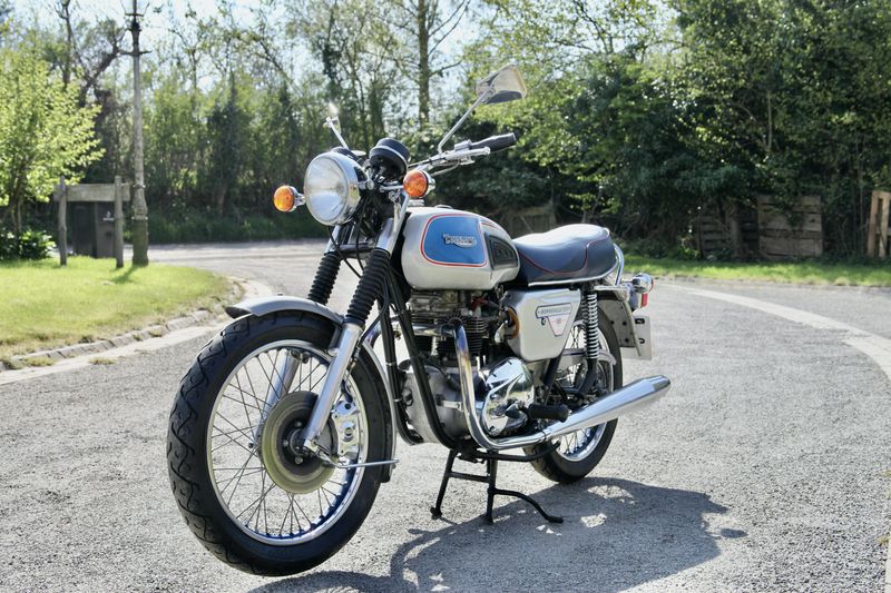 1977 Triumph Bonneville Silver Jubilee For Sale By Auction